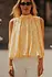Blouse jaune à pois DUNE