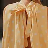 Blouse jaune à pois DUNE