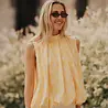 Blouse jaune à pois DUNE