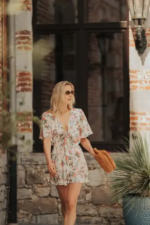 Combishort fleuri IBIZA Combishort fleuri IBIZA