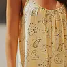 Longue robe jaune MANGO