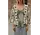 Gilet en crochet vert SOREN