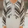 Gilet en crochet noir NOX