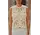 Blouse en crochet jaune NAIA