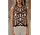 Blouse en crochet choco NAIA