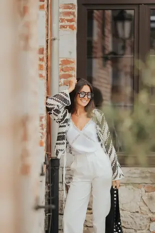 Top débardeur blanc SIDONIE