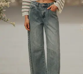 BROOK jean denim clair