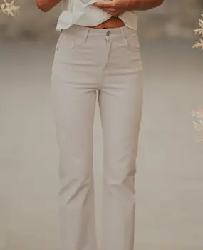 SOLANGE jean lilas