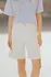 Bermuda en jean blanc taille haute VICTUS