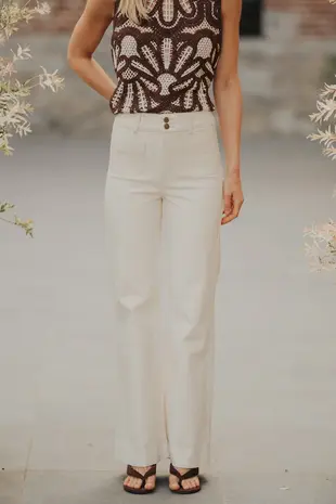 Jean beige ELENA