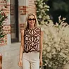Jean beige ELENA