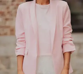 Blazer rose EMILIE