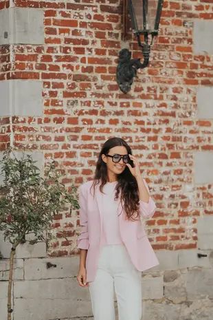 Blazer rose EMILIE