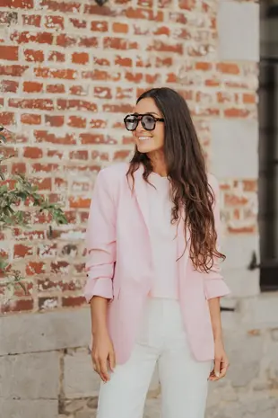 Blazer rose EMILIE