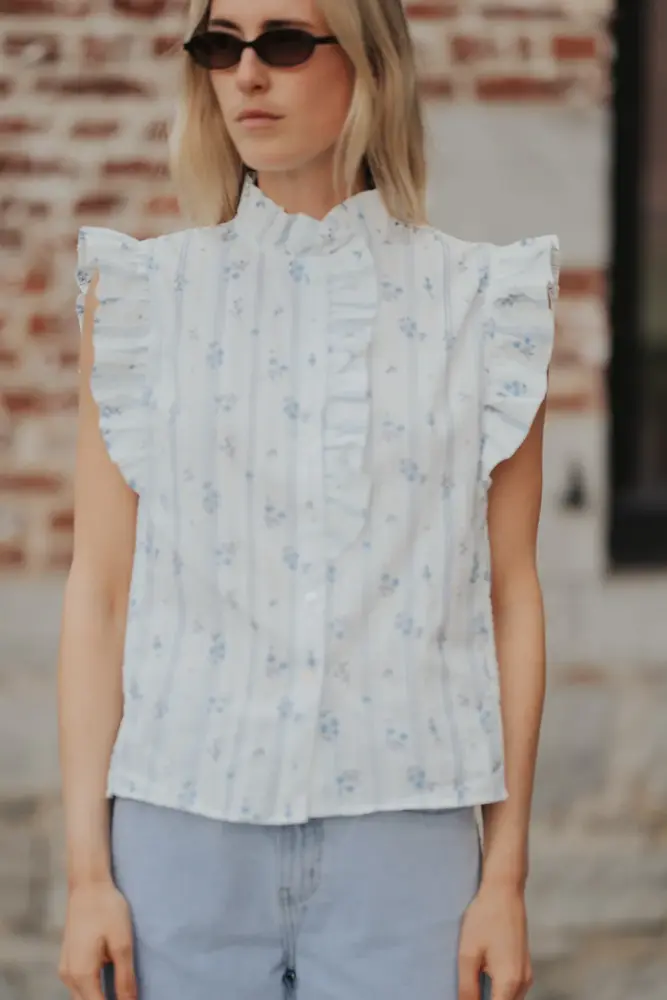 Chemise bleu RIVER