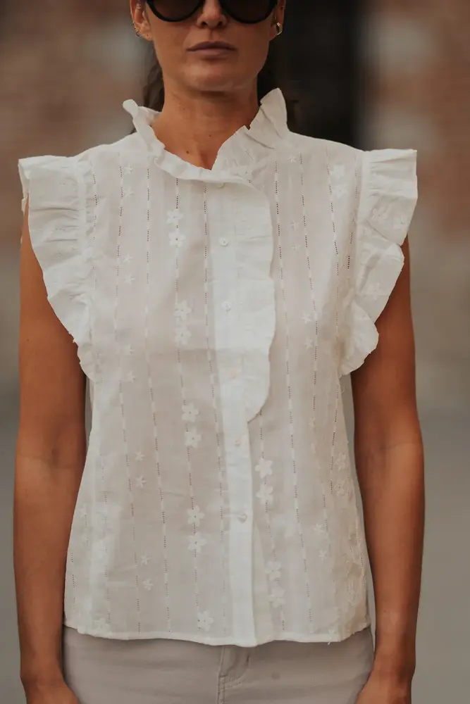 Chemise blanc ALINE