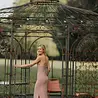Robe Midi Rose Pailletée Col Cascade DIVIA Robe Midi Rose Pailletée Col Cascade DIVIA