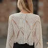 Blouse à perles blanc NOVA