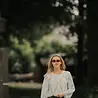 Blouse à perles blanc NOVA