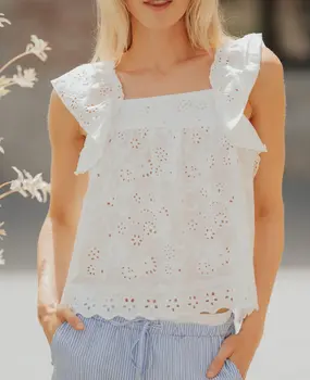 Blouse blanc NEREA
