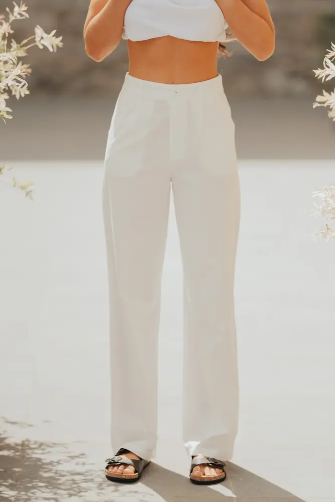Pantalon blanc NILZA