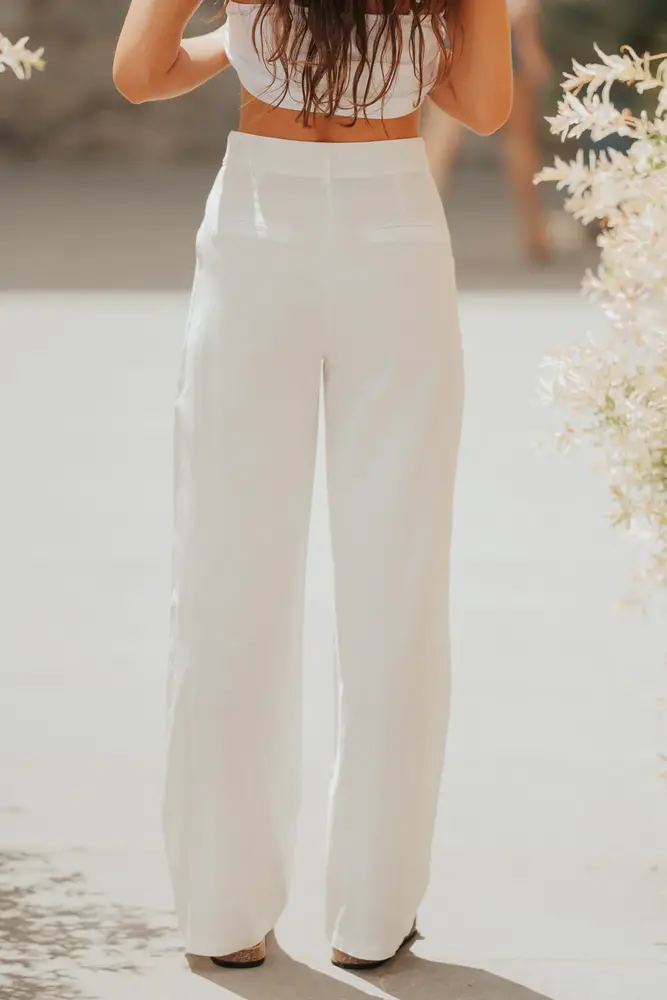 Pantalon blanc NILZA