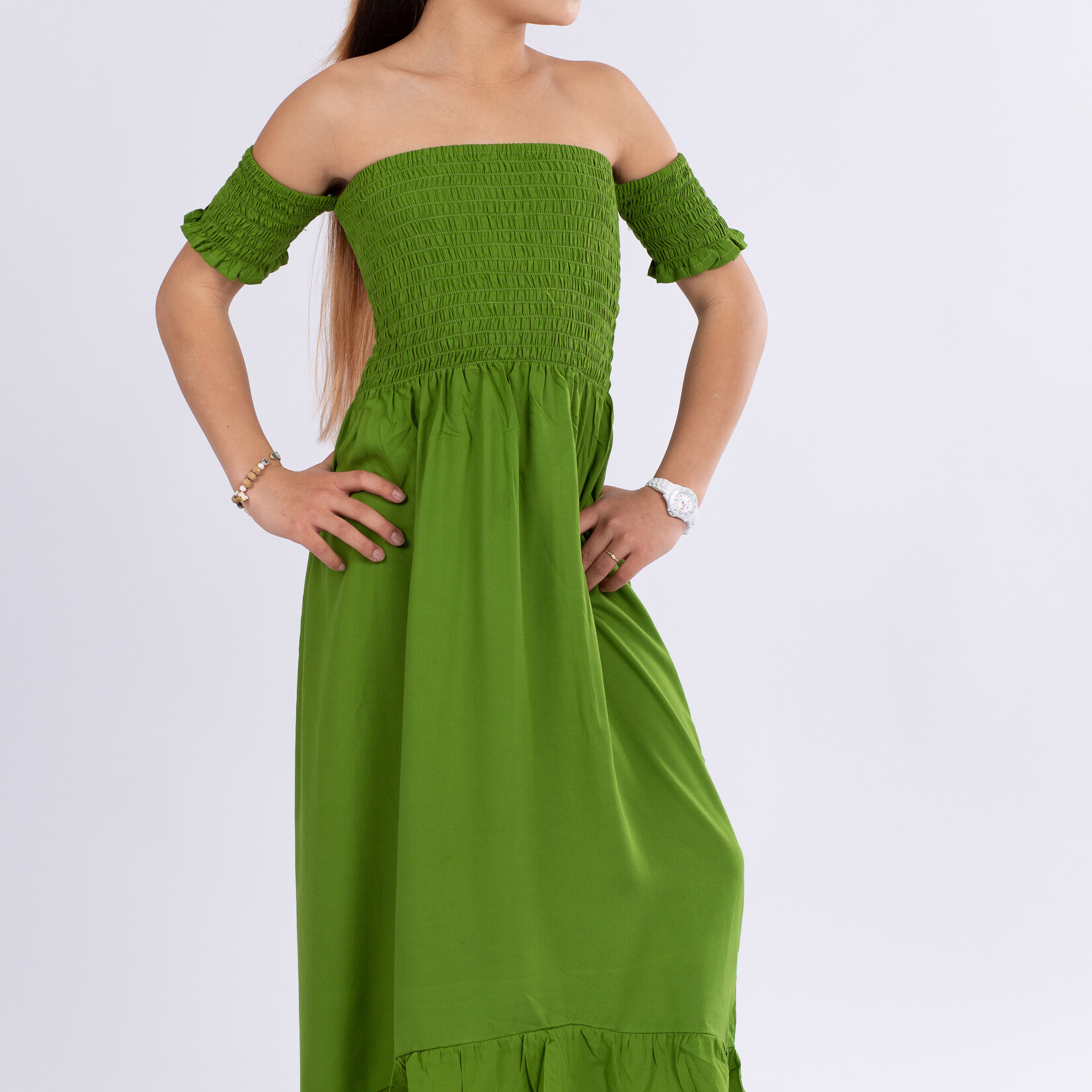 Women maxidress Olive