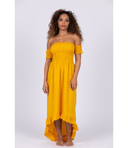 Women maxidress Mustard Yellow