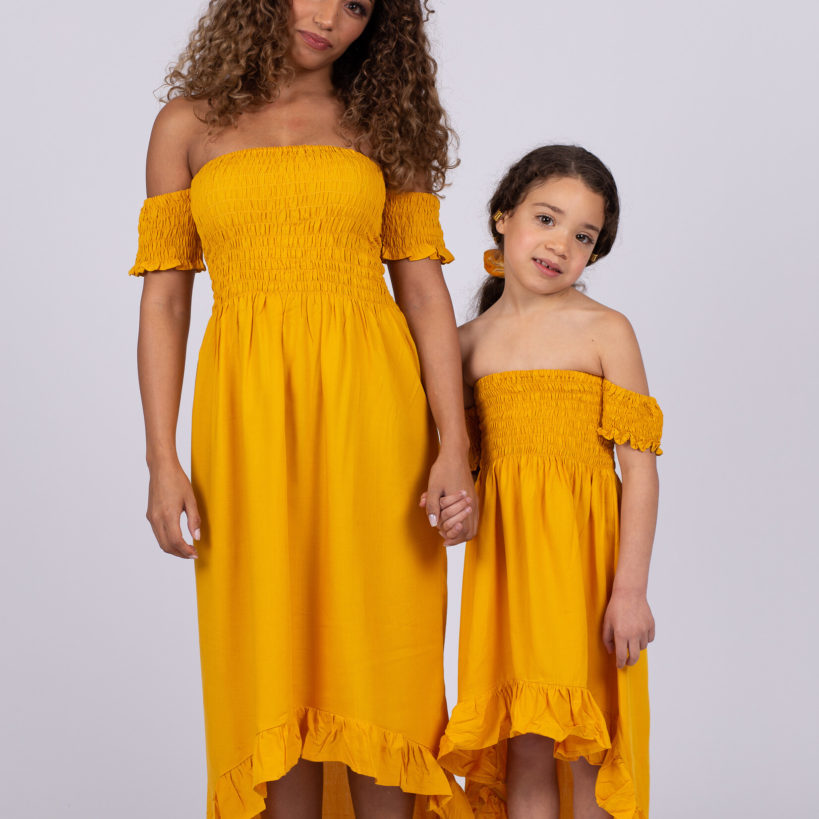 Women maxidress Mustard Yellow