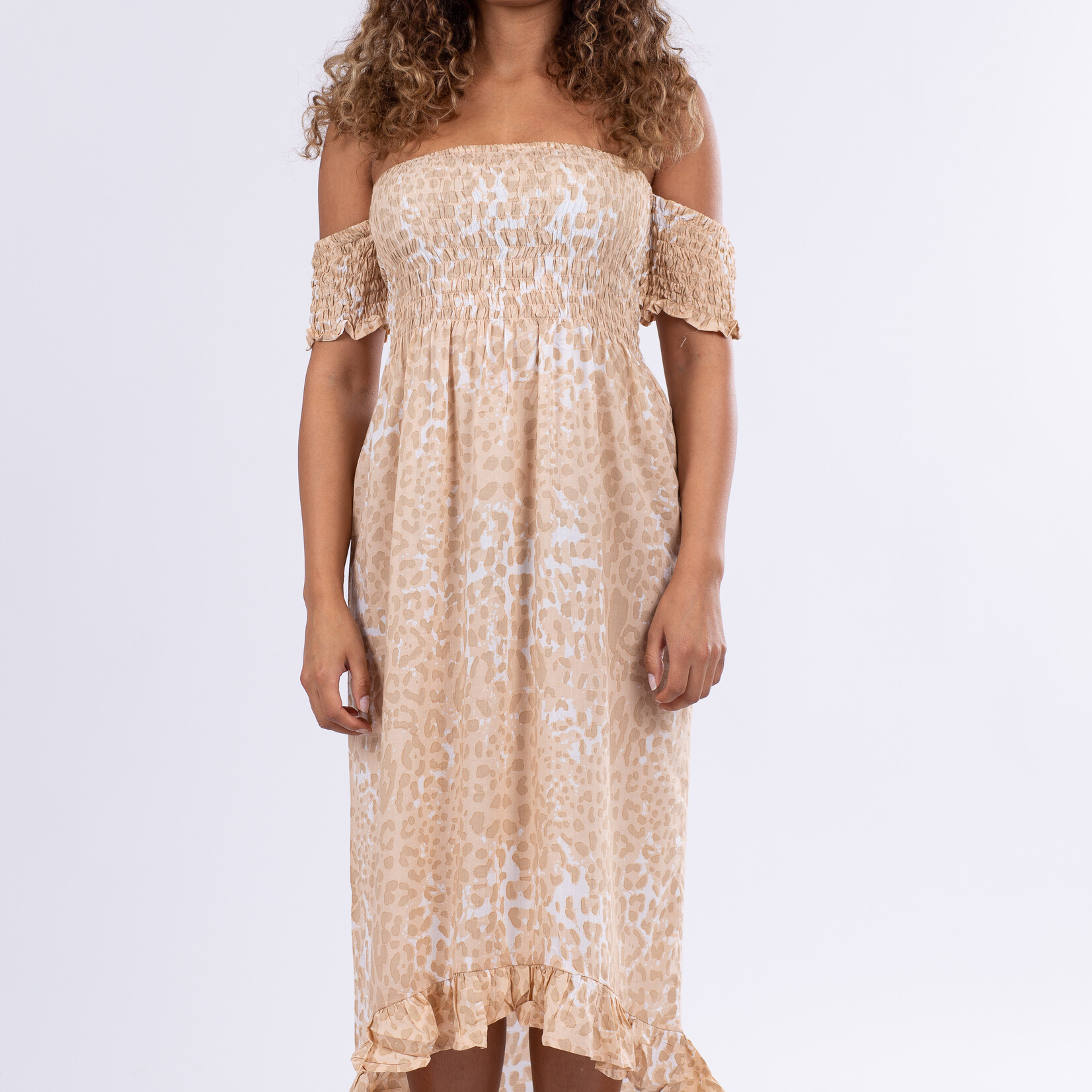 Women maxidress Leopard Print