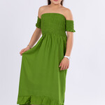 Kids maxidress Olive