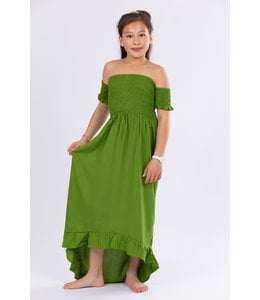 Kids maxidress Olive