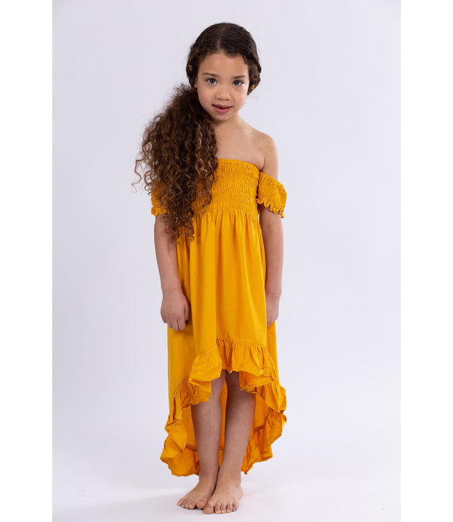 Kids maxidress Mustard Yellow