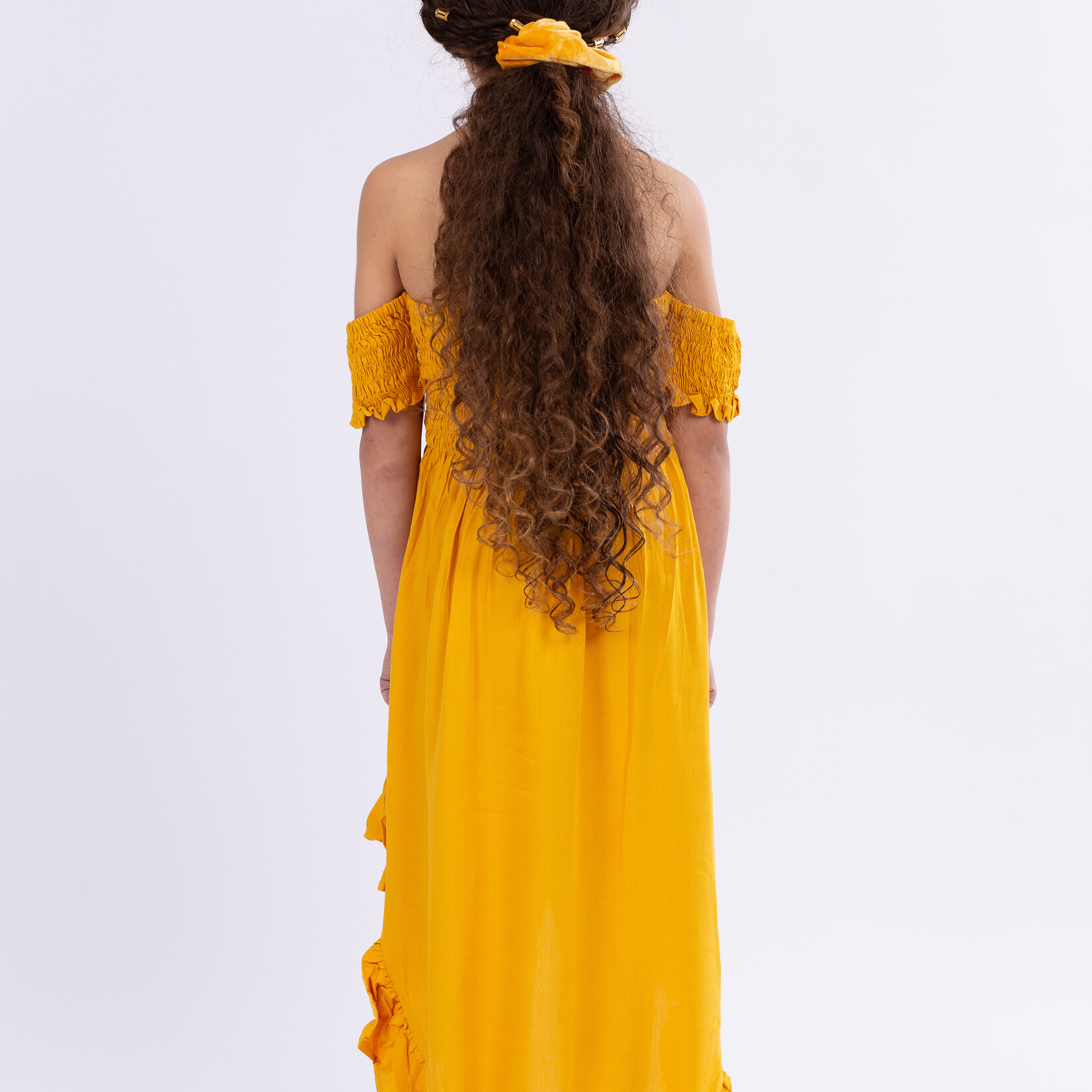 Kids maxidress Mustard Yellow