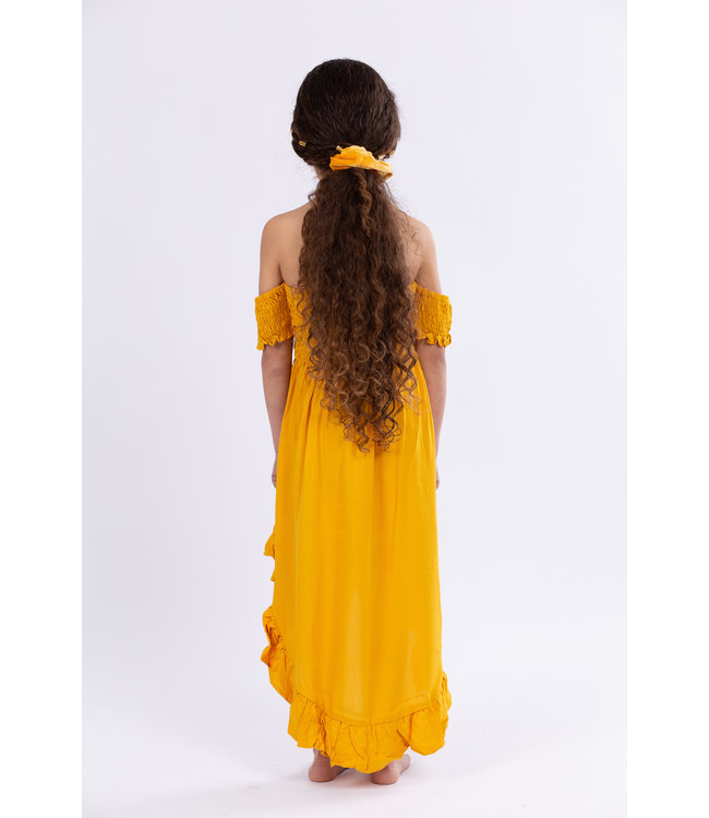 Kids maxidress Mustard Yellow