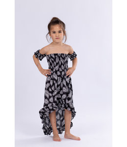 Kids maxidress Black Palm