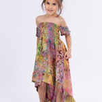 Kids maxidress Earth Colours