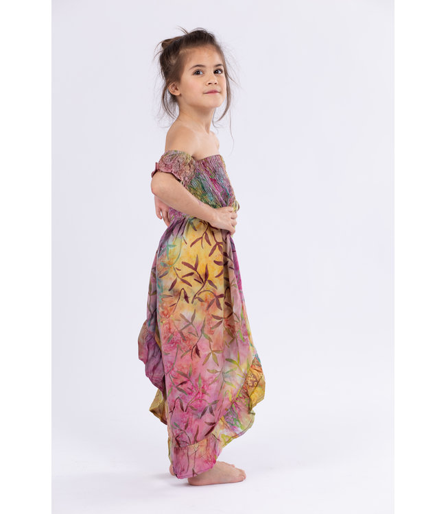 Kids maxidress Earth Colours