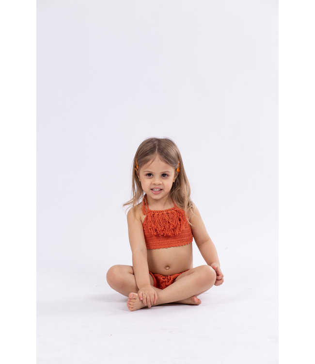 Tassel Bikini Orange