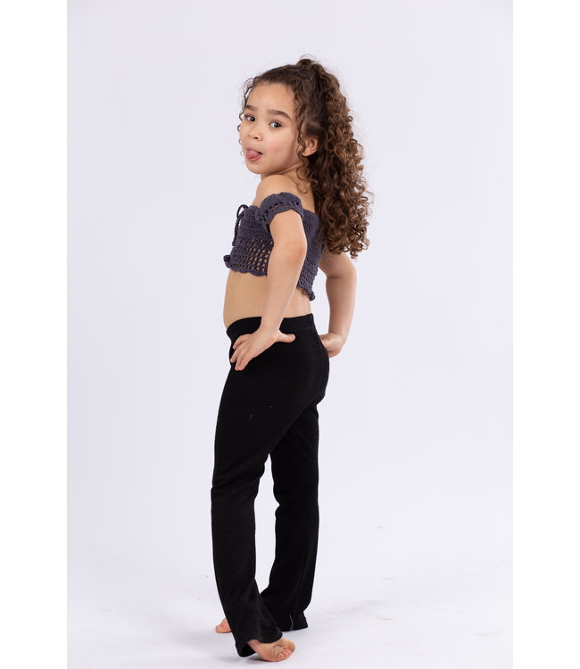 Off The Shoulder Top Grey