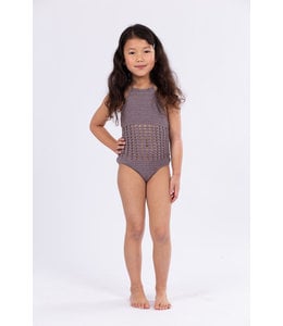 Mermaid Shell Onepiece Grey