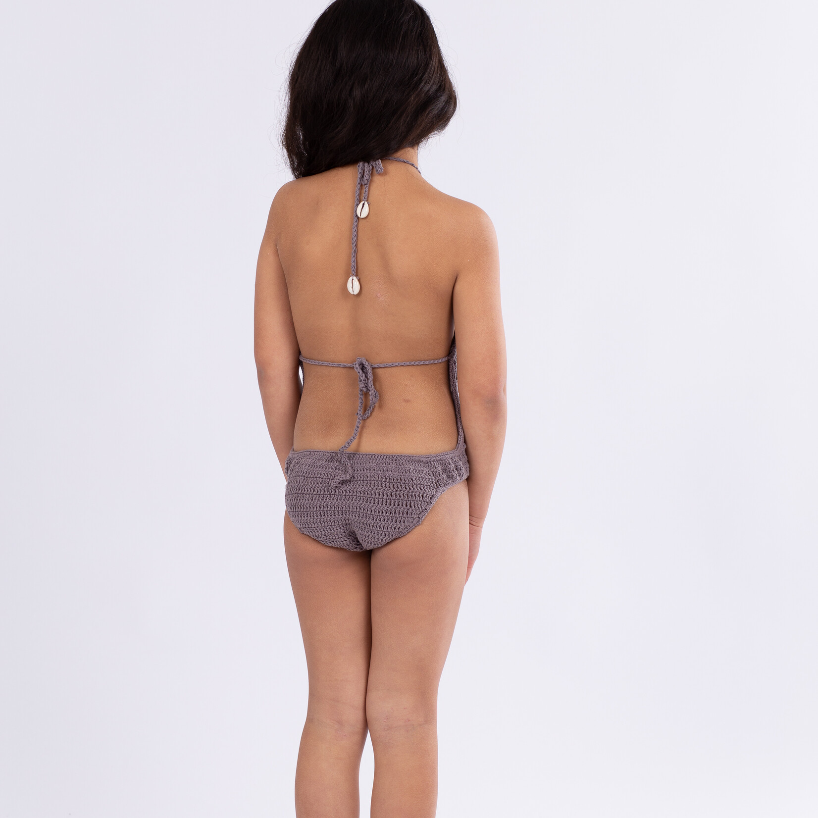 Mermaid Shell Onepiece Grey