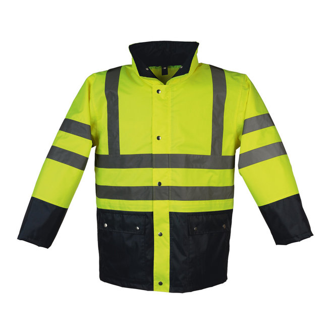 High Visibility Regenparka 5 in 1 contrast Herock