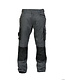 DASSY® Nova werkbroek met kniezakken Kleur: antracietgrijs/zwart (6479), Maat: NL: 64 / BE: 62