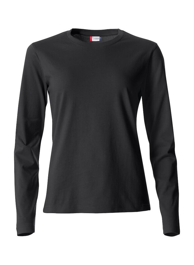 Basic zwart shirt dames lange mouw hotsell