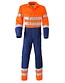 High Visibility 2 kleurige Overall Havep Kleur: marine / oranje (AAF), Maat: 48