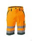 DASSY® Lucca hoge zichtbaarheidsshort Kleur: Fluo-oranje/Flessengroen (6631)