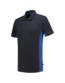 Tricorp Poloshirt Bicolor 202004 Maat: S, Kleur: Navy/Kobaltblauw