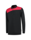 Tricorp Polosweater Bicolor Naden 302004 Maat: S, Kleur: Zwart/Rood