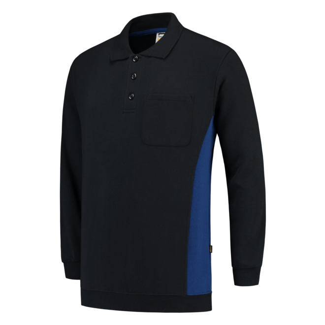 Tricorp Polosweater Bicolor Borstzak